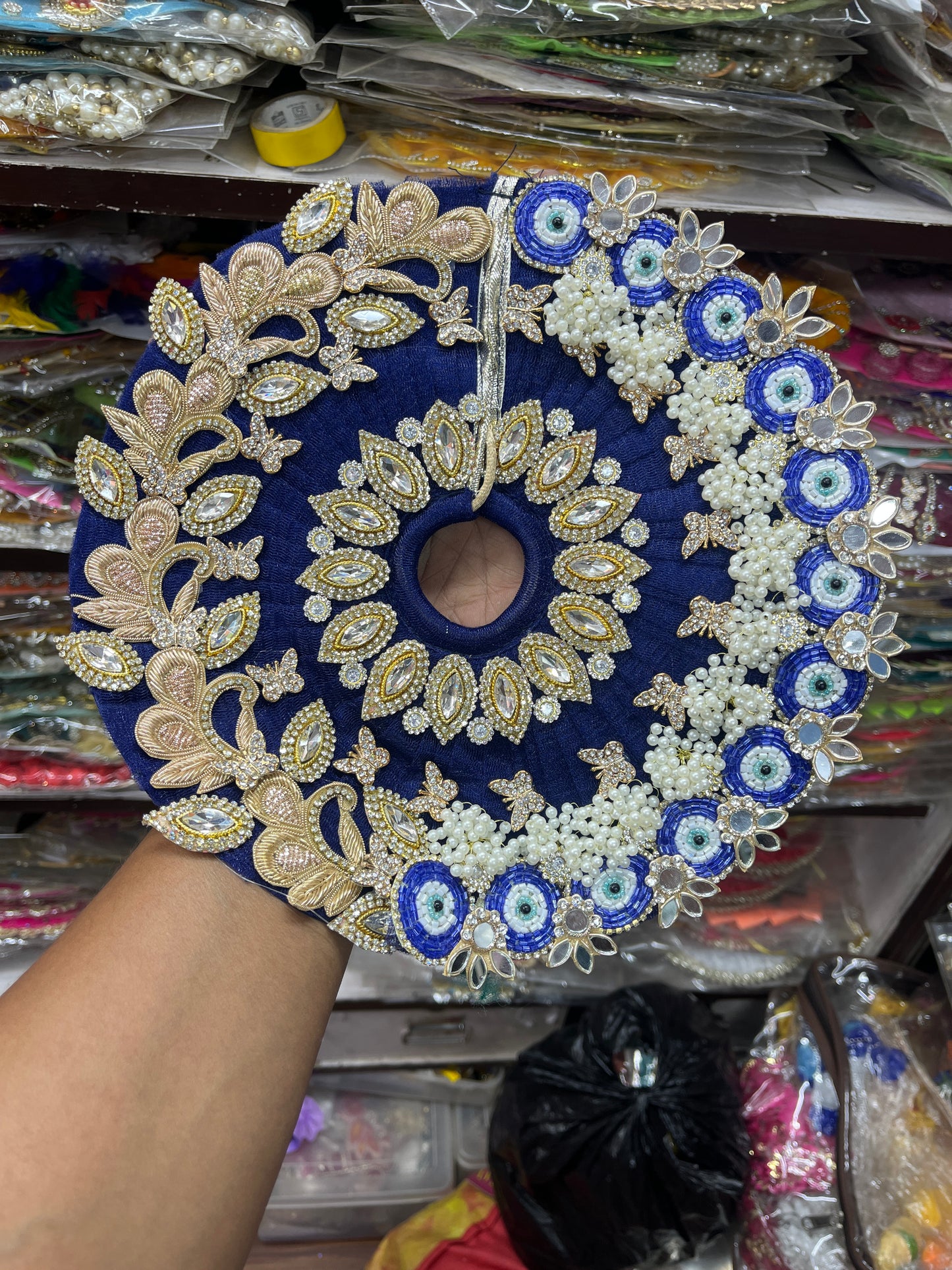 Very beautiful Poshak for Laddu Gopal Ji