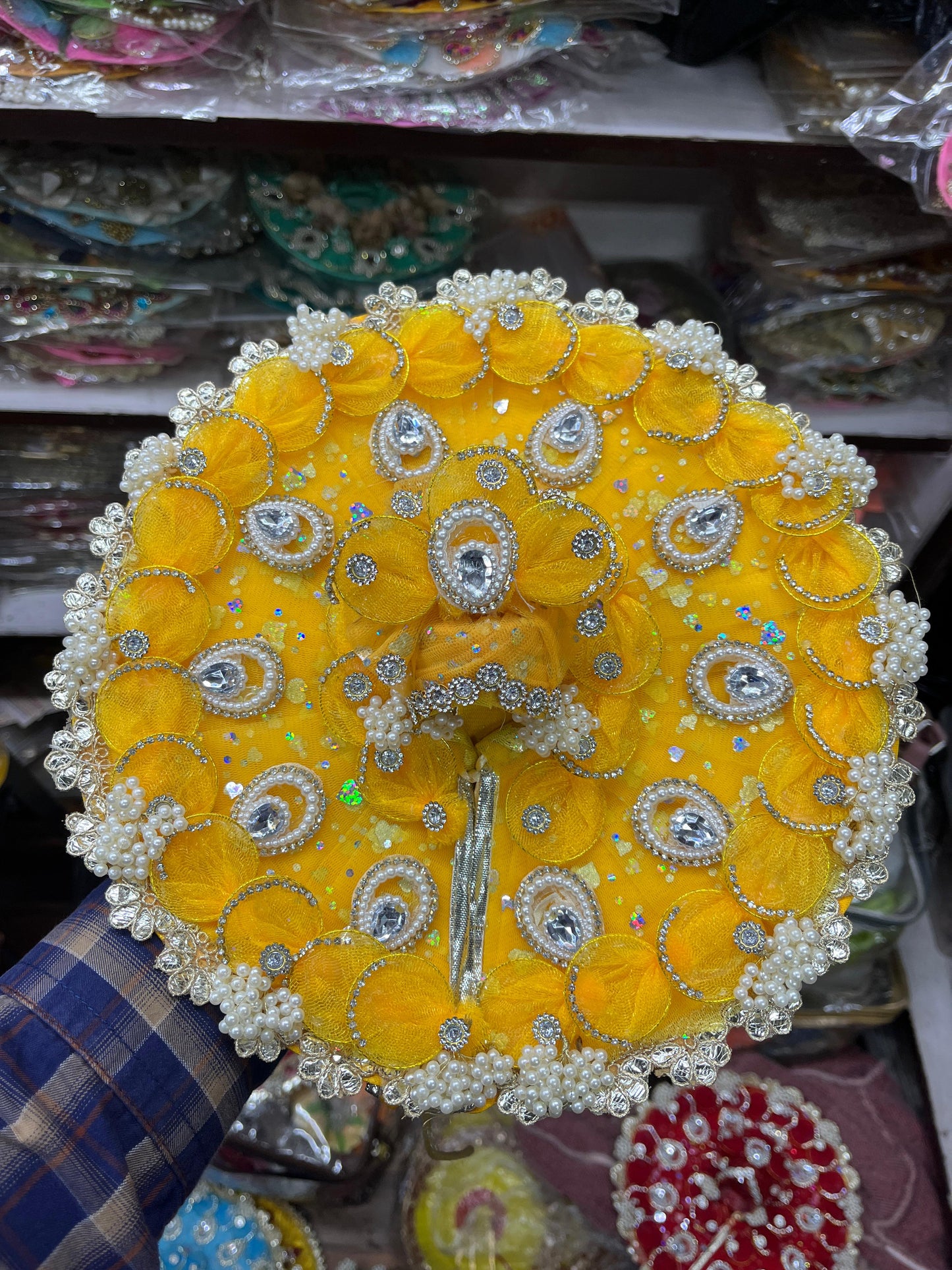 Basant Panchami Special Yellow Dress for Laddu Gopal Ji.