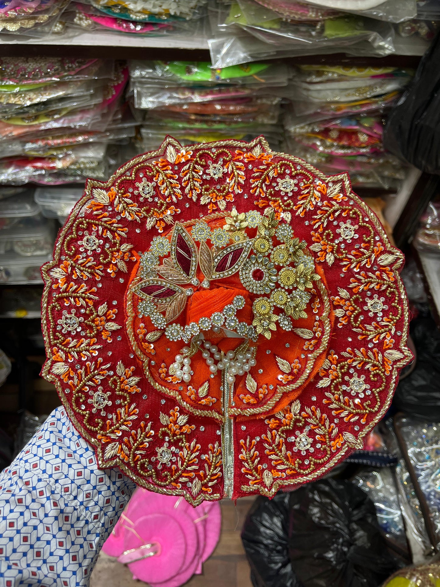 Beautiful Handwork Dress for Laddu Gopal Ji
