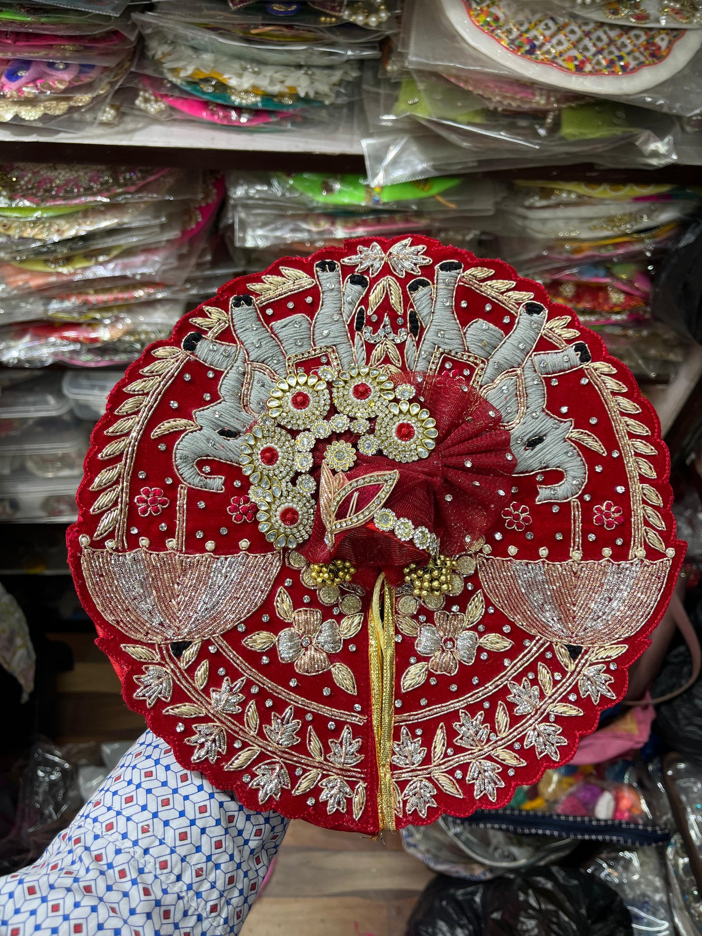 Beautiful Handwork Dress for Laddu Gopal Ji