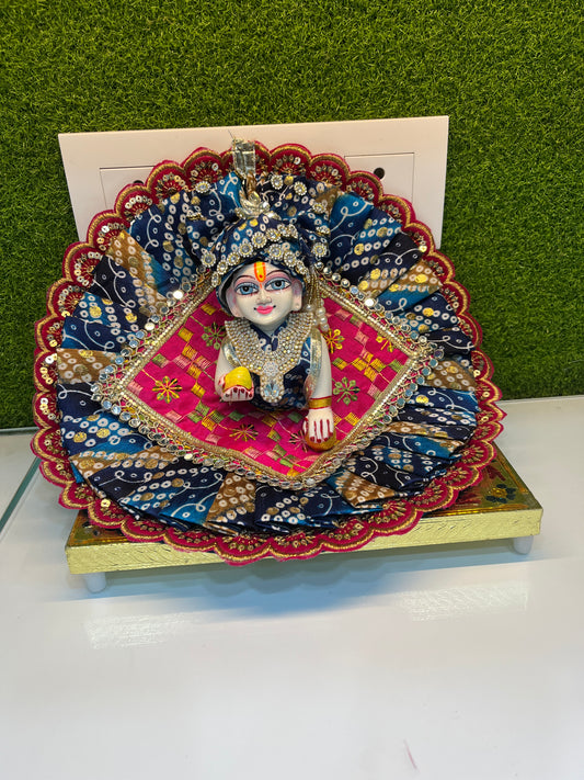 Beautiful Poshak for Laddu Gopal Ji