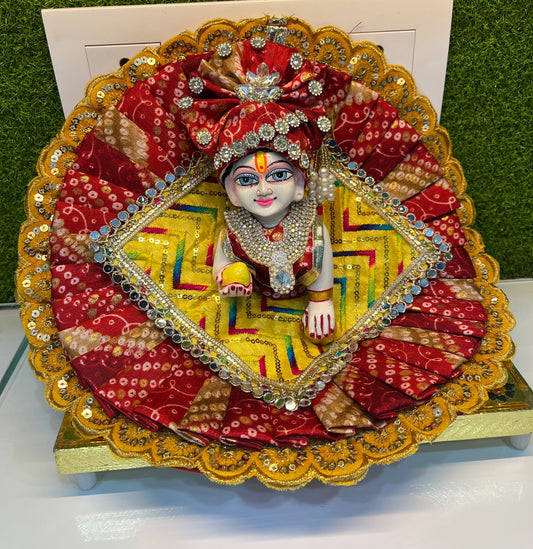 Beautiful Poshak for Laddu Gopal Ji