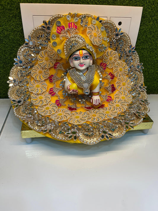 Janmashtmi Special Dress for Laddu Gopal Ji in Yellow Colour (BP6)
